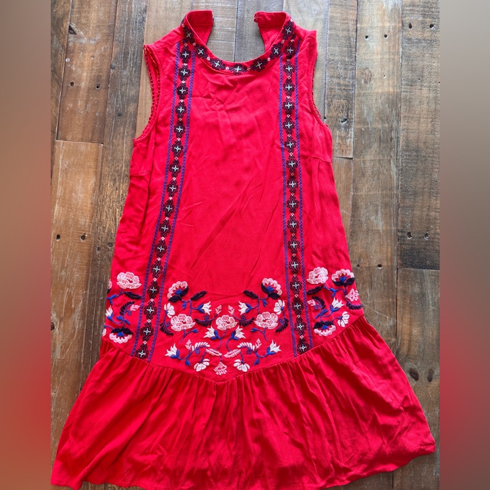 Floral Embroidered Dress